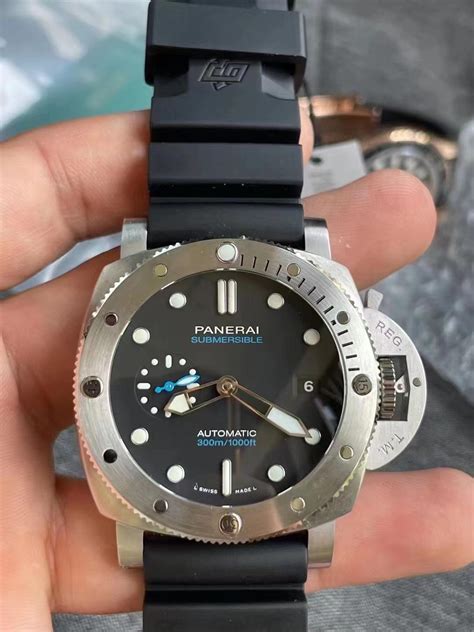 japanese 44mm replica panerai submersible watch|seiko panerai watch.